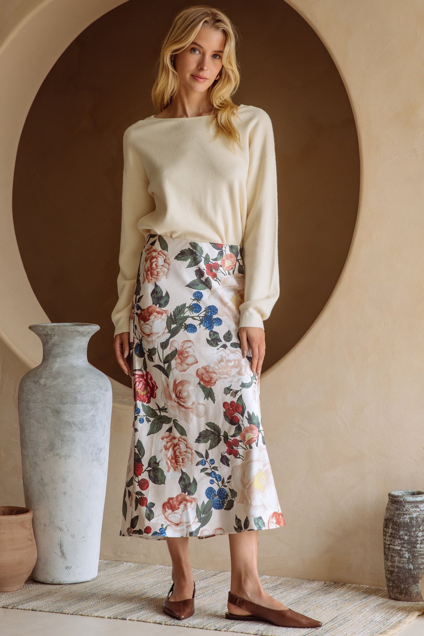 Chic Summer Vibes Midi Skirt