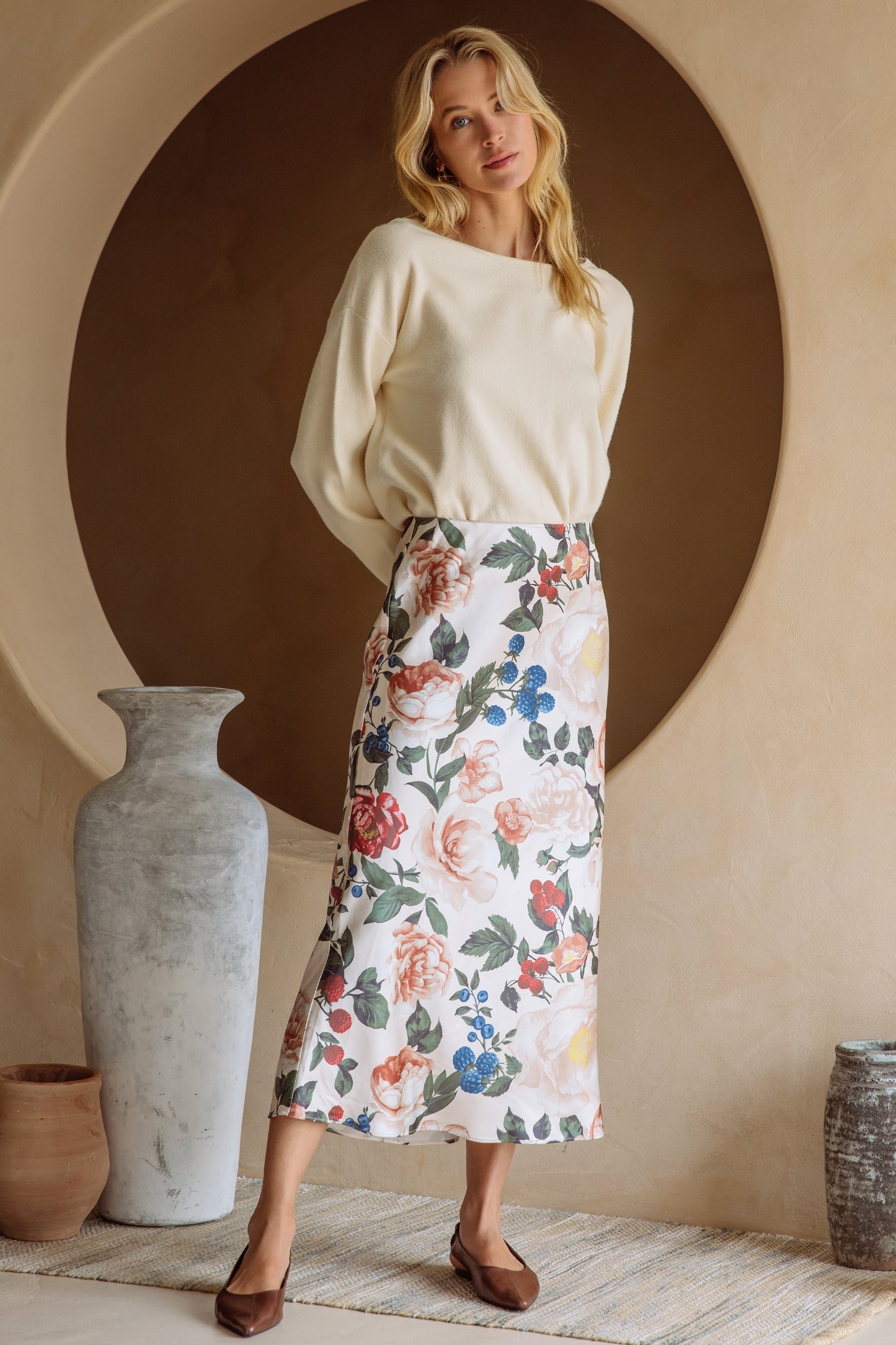 Chic Summer Vibes Midi Skirt