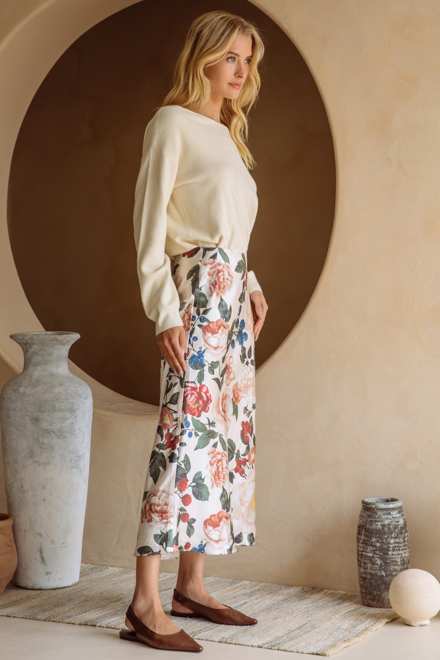 Chic Summer Vibes Midi Skirt