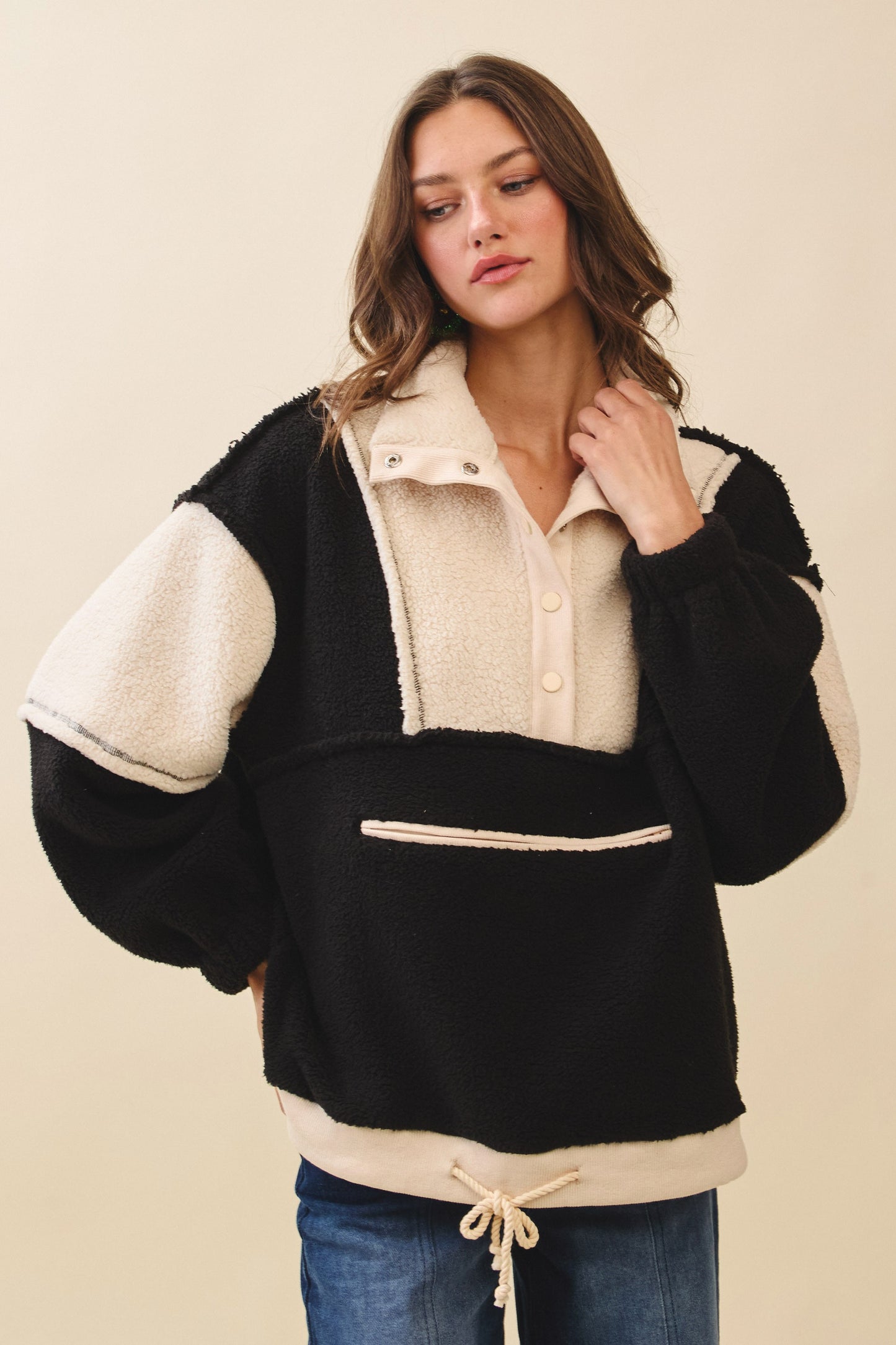 Fall Rising Sherpa Pullover