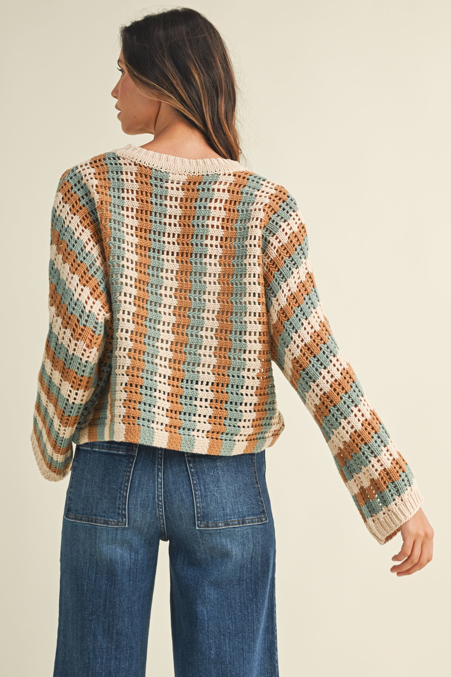 Redwoods Striped Sweater