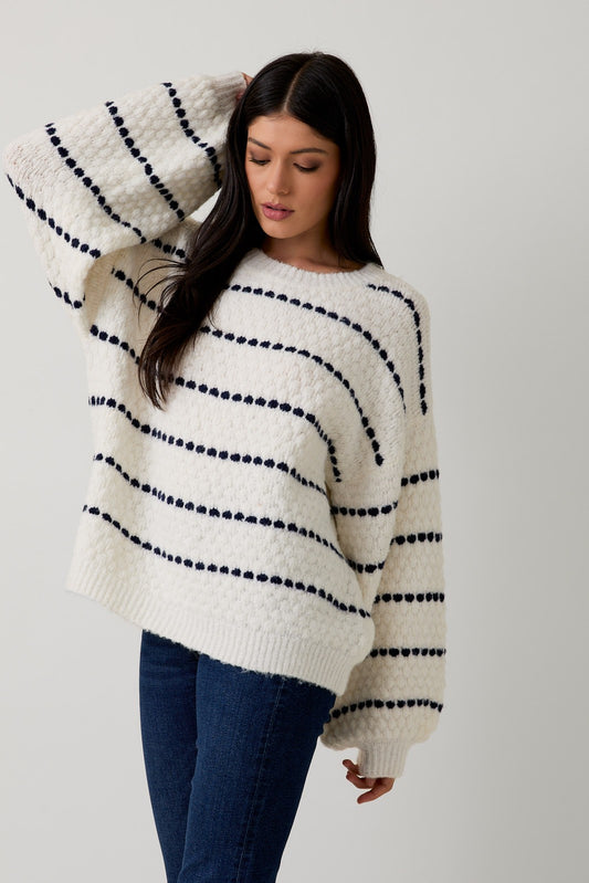 The Cuddly Essential Stripe Sweater