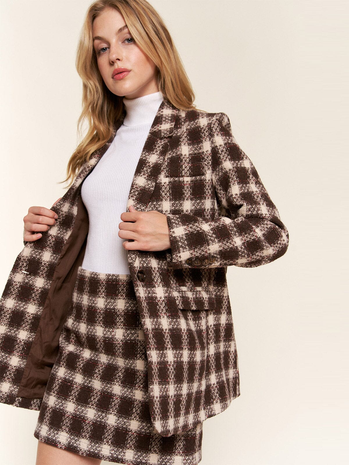 Asa Checked Blazer