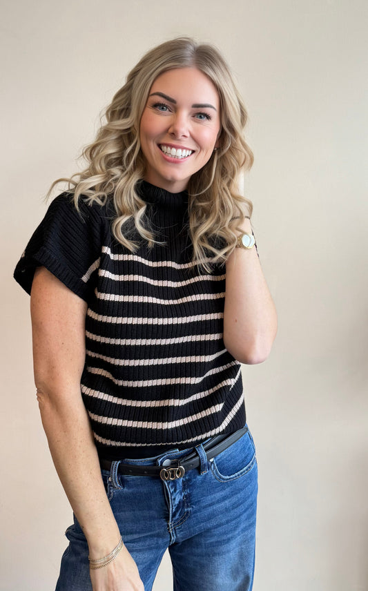 The Penny Short Sleeve Sweater
