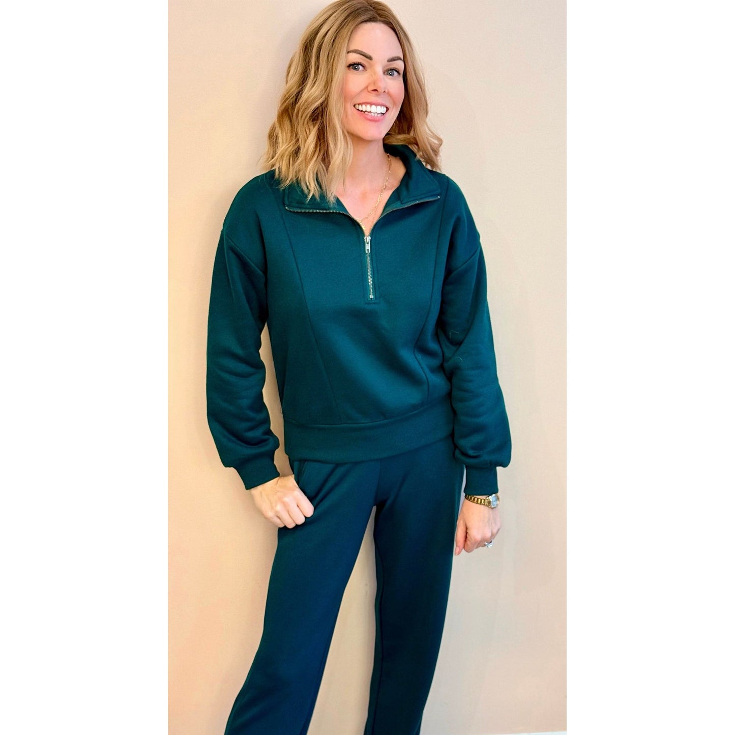 Marina Half-Zip Sweatshirt