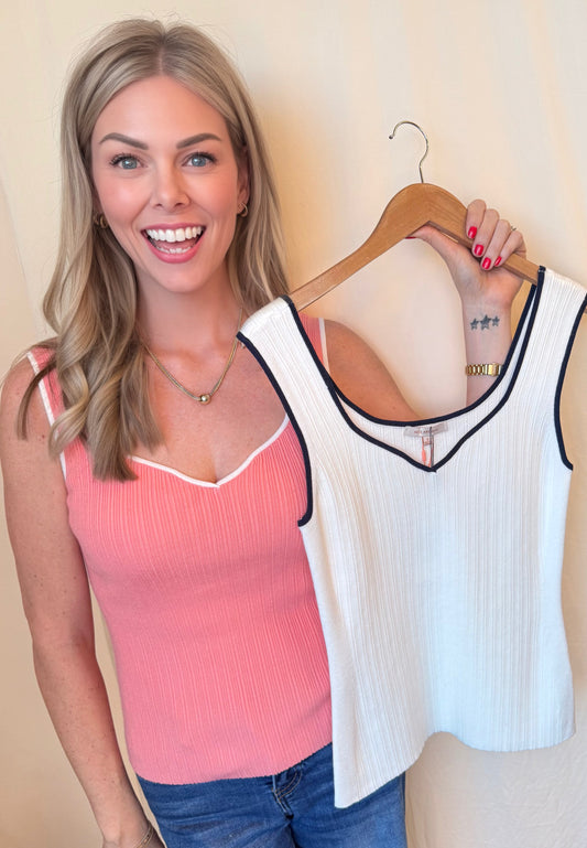 Sweetheart Sweater Tank