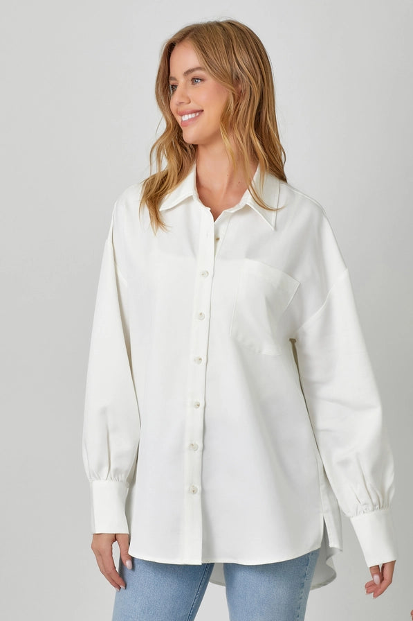 Oversized Button Up Shirt