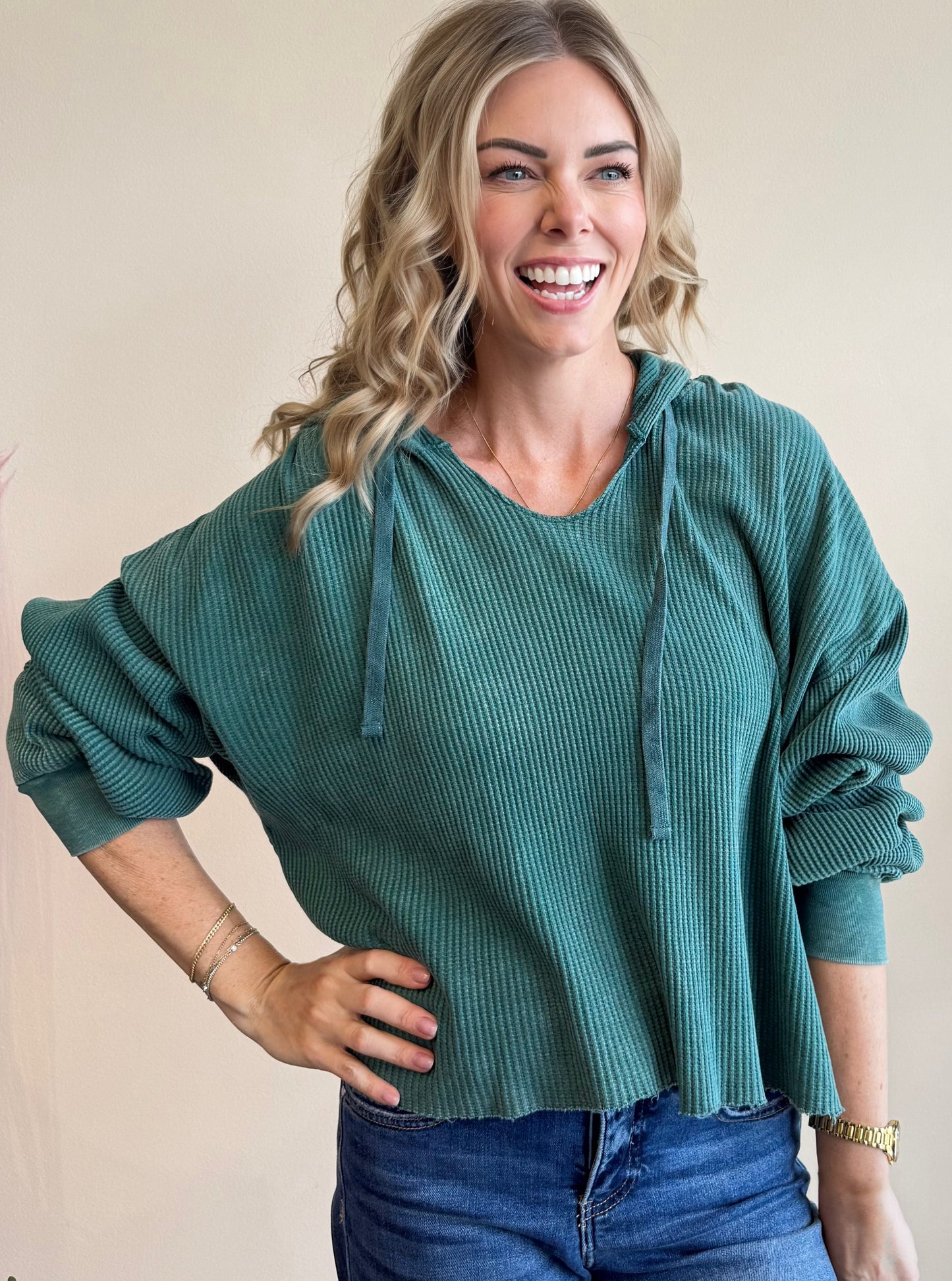 Bonfire Cropped Hoodie
