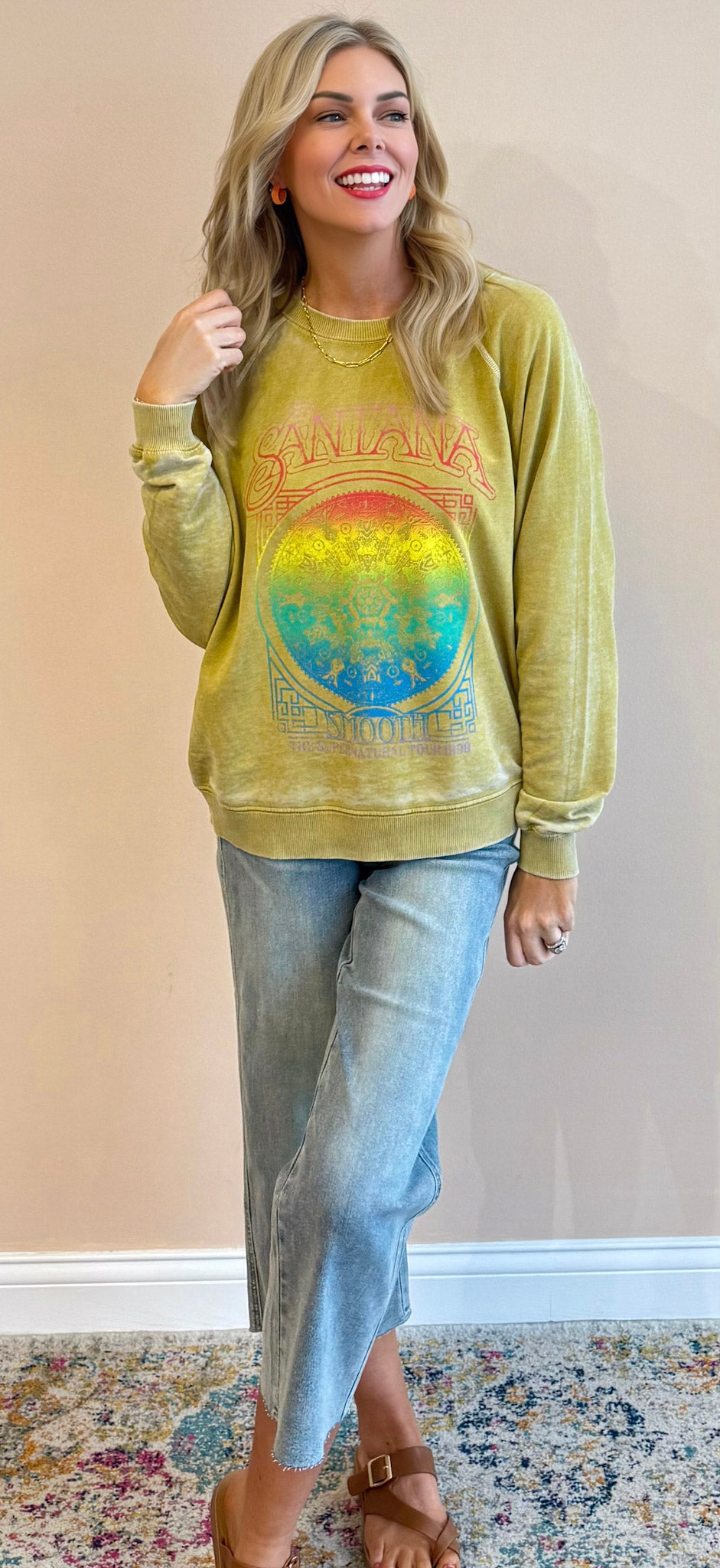 Santana Burnout Sweatshirt