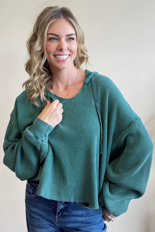 Bonfire Cropped Hoodie