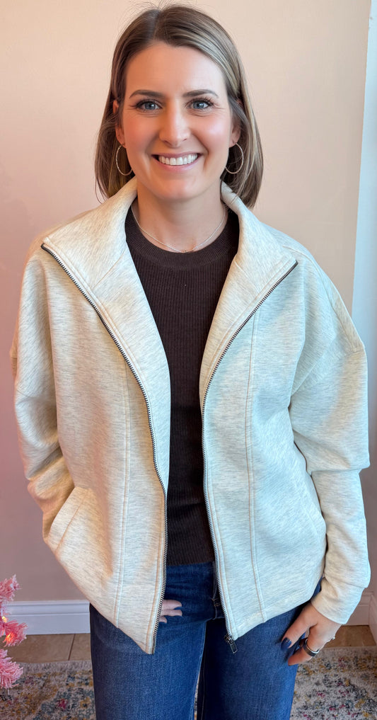 The Dezi Zip Up Sweatshirt