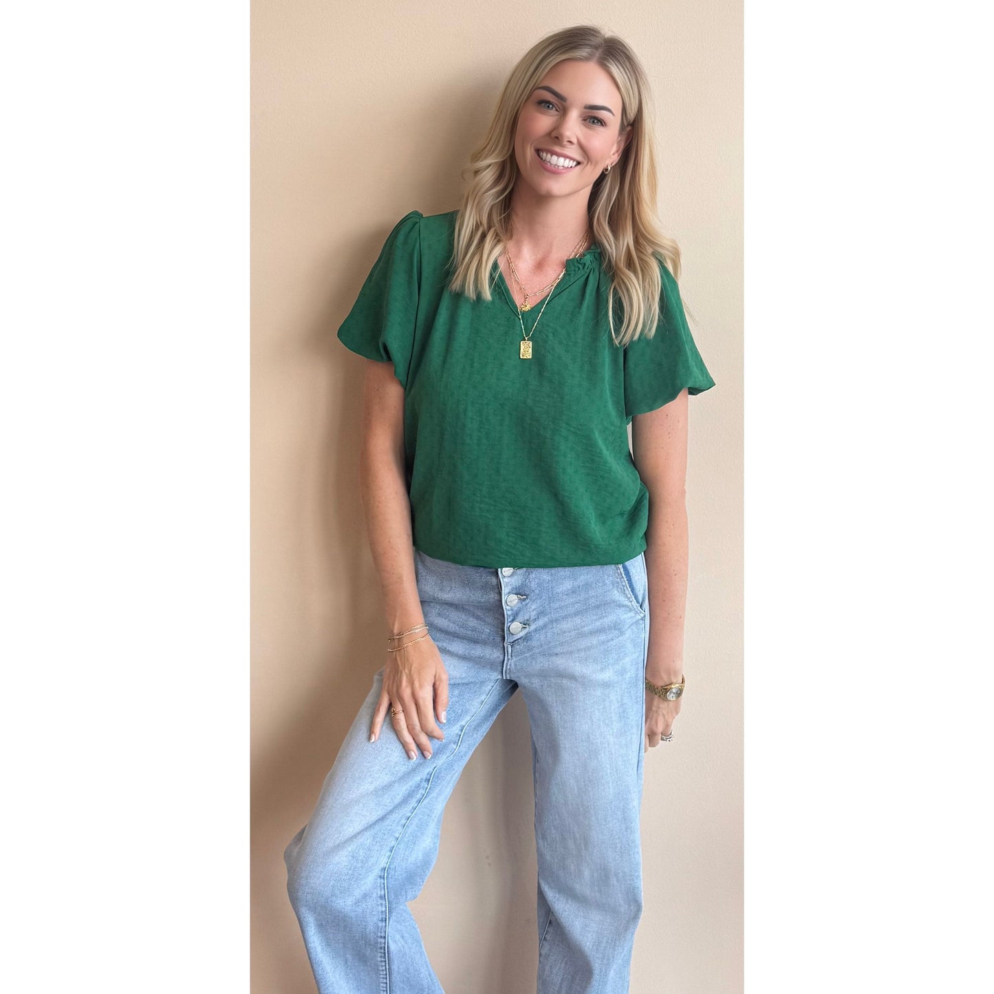 Stephie Puff Sleeve Top