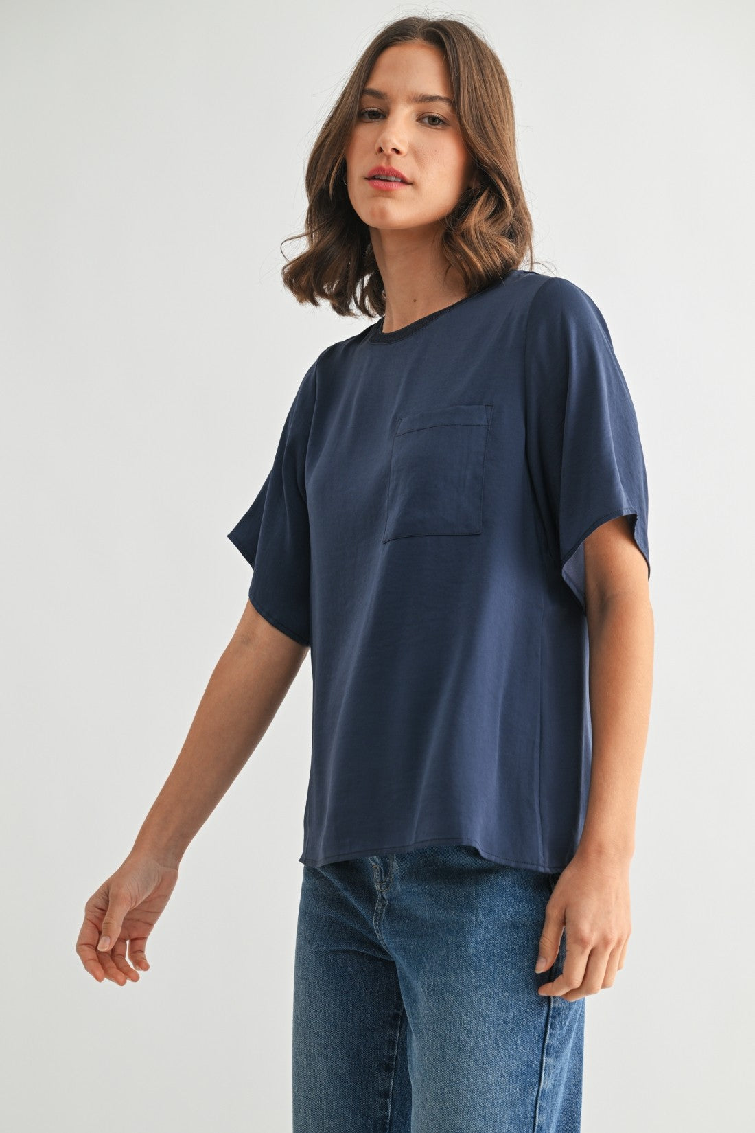 The Meghan Silky Tee