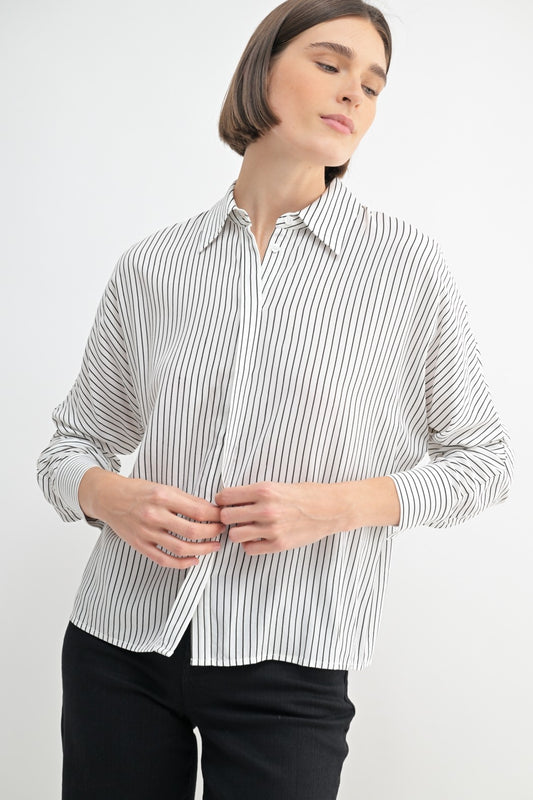Rhiannon Striped Blouse