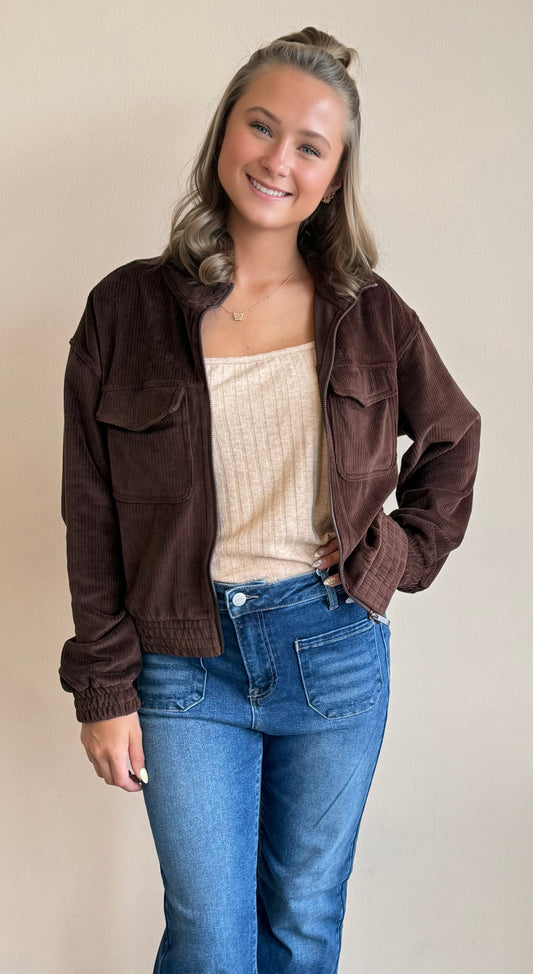 Miranda Corded Jacket