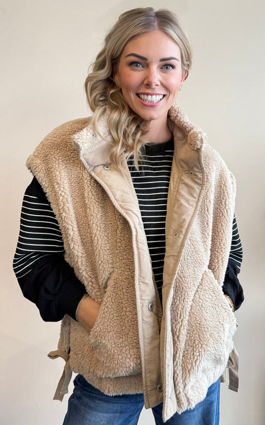 Teddy Sherpa Vest