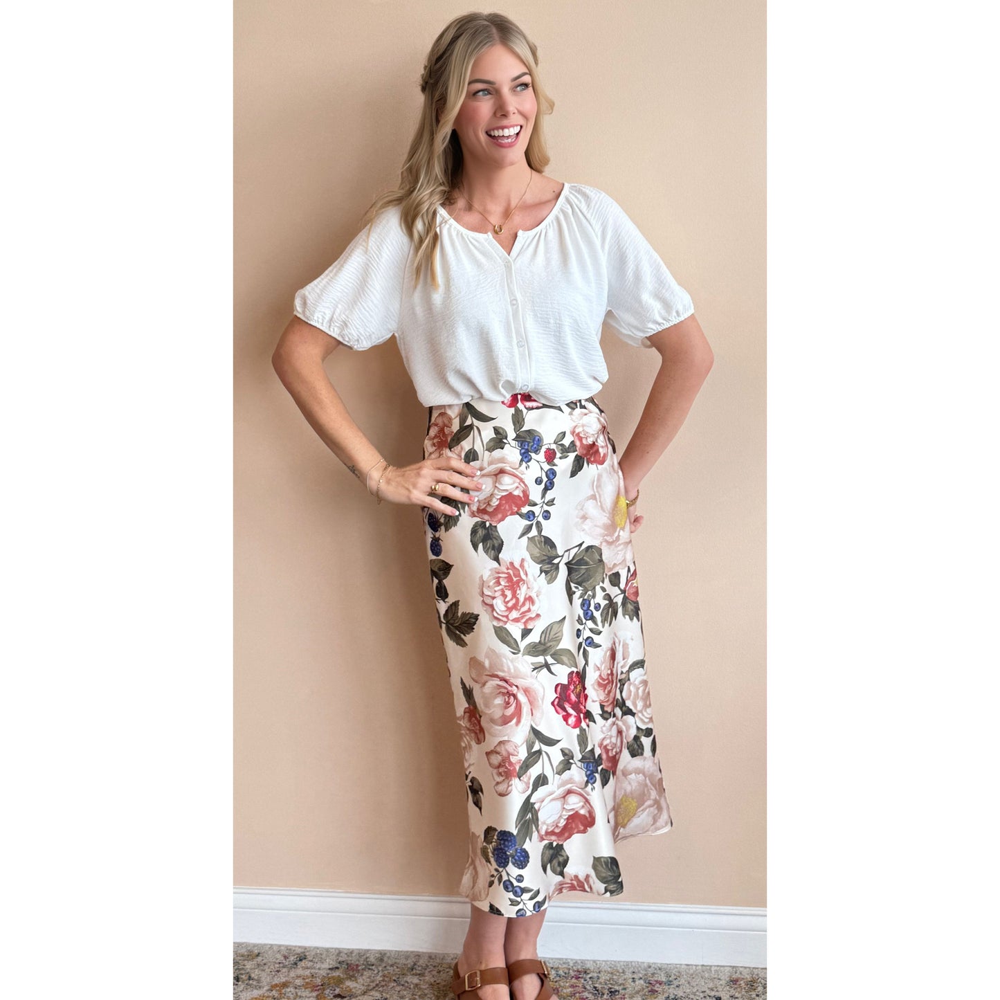 Chic Summer Vibes Midi Skirt