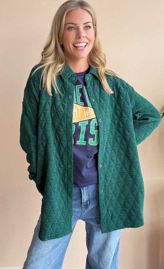 Odessa Quilted Shacket