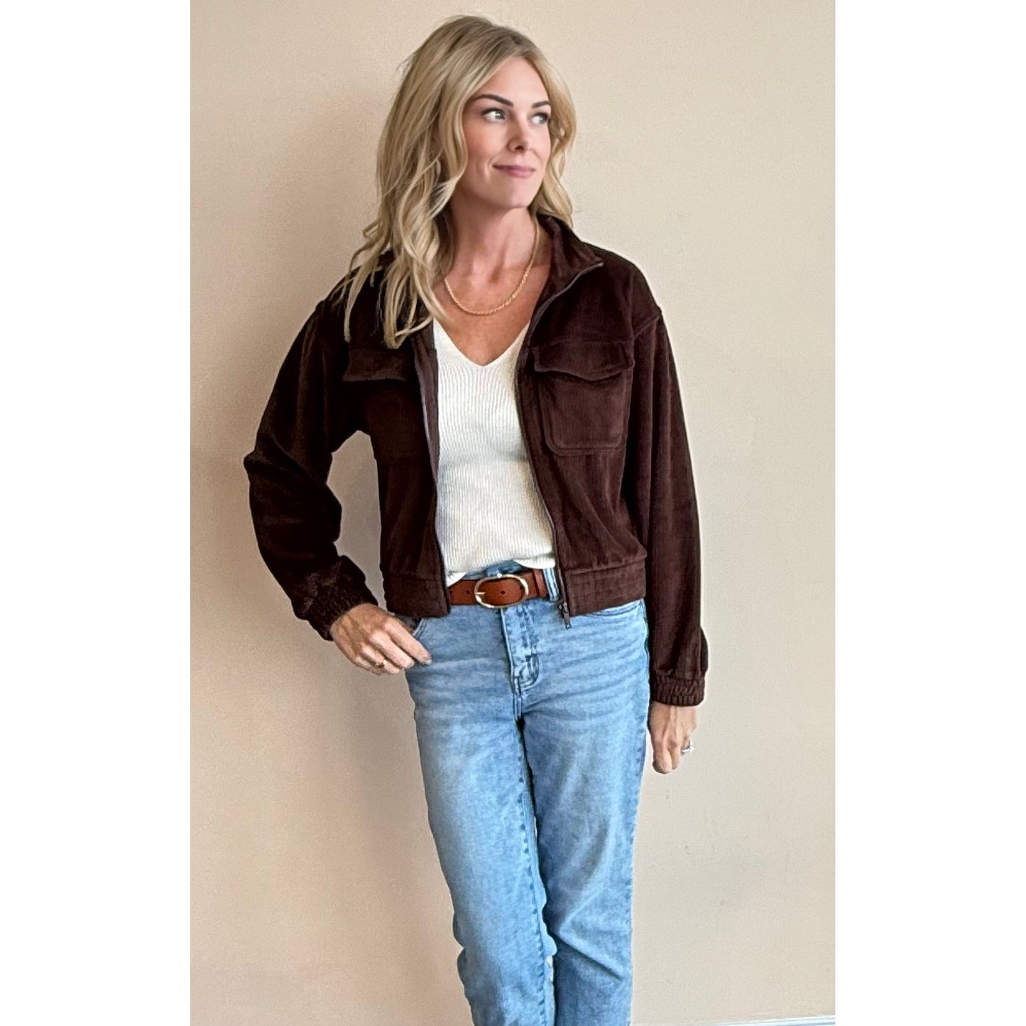 Miranda Corded Jacket