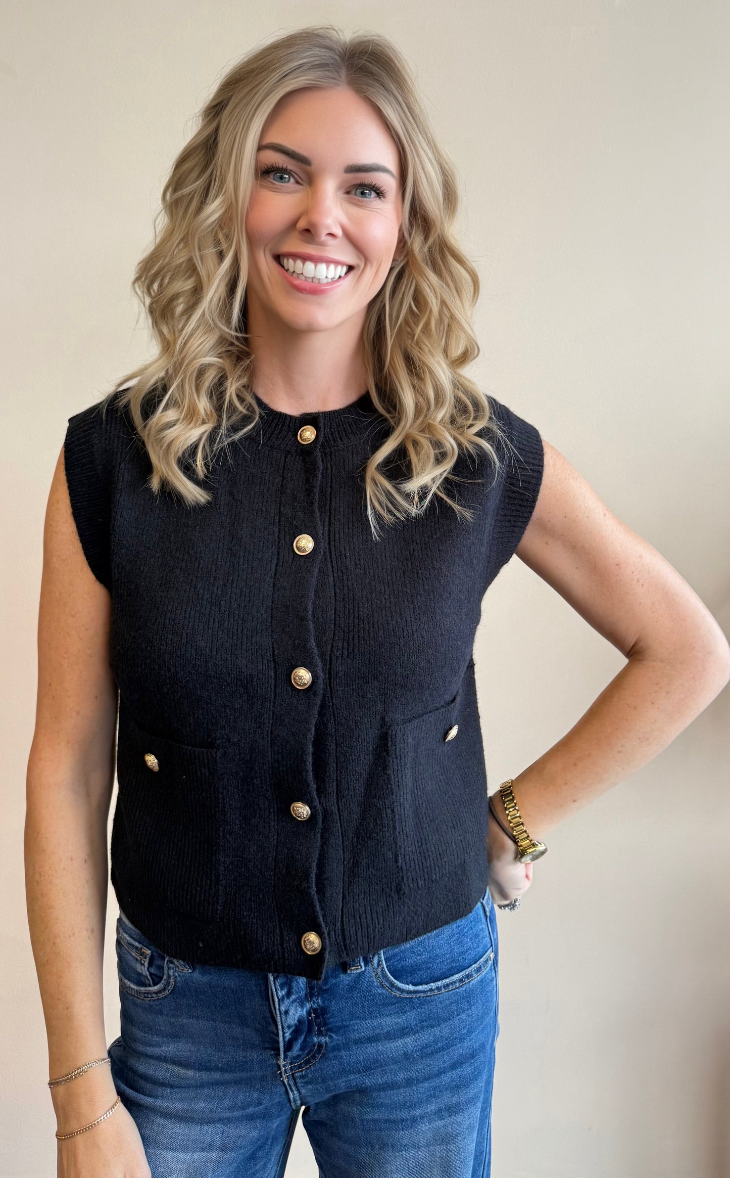 The Florence Sweater Vest