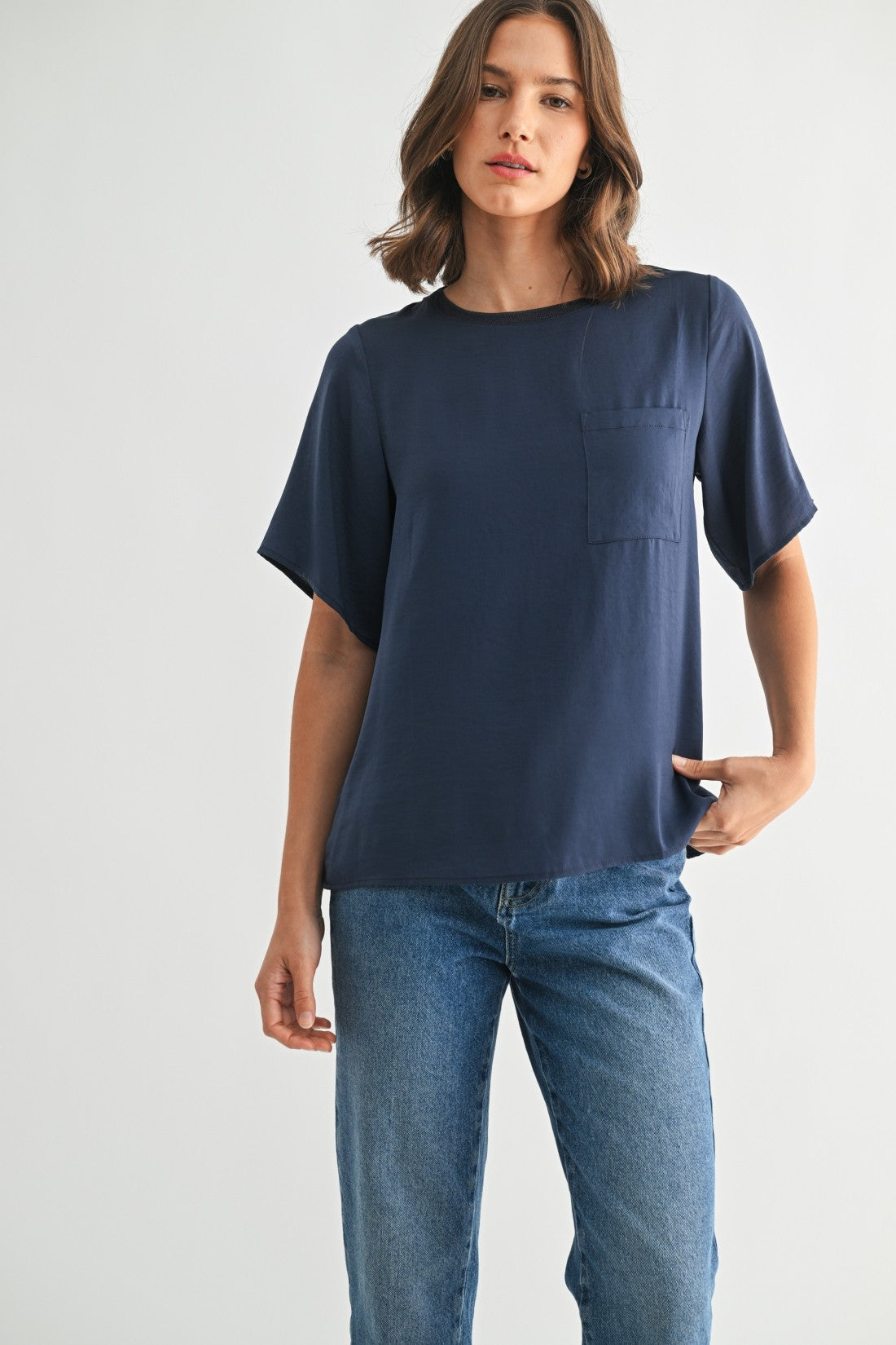 The Meghan Silky Tee