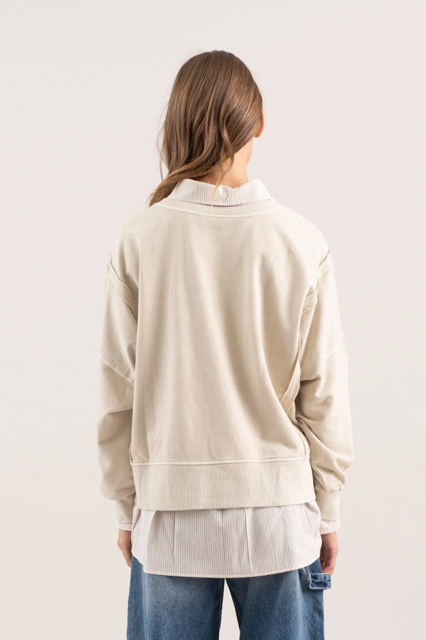 Poppy Boyfriend Sweatshirt