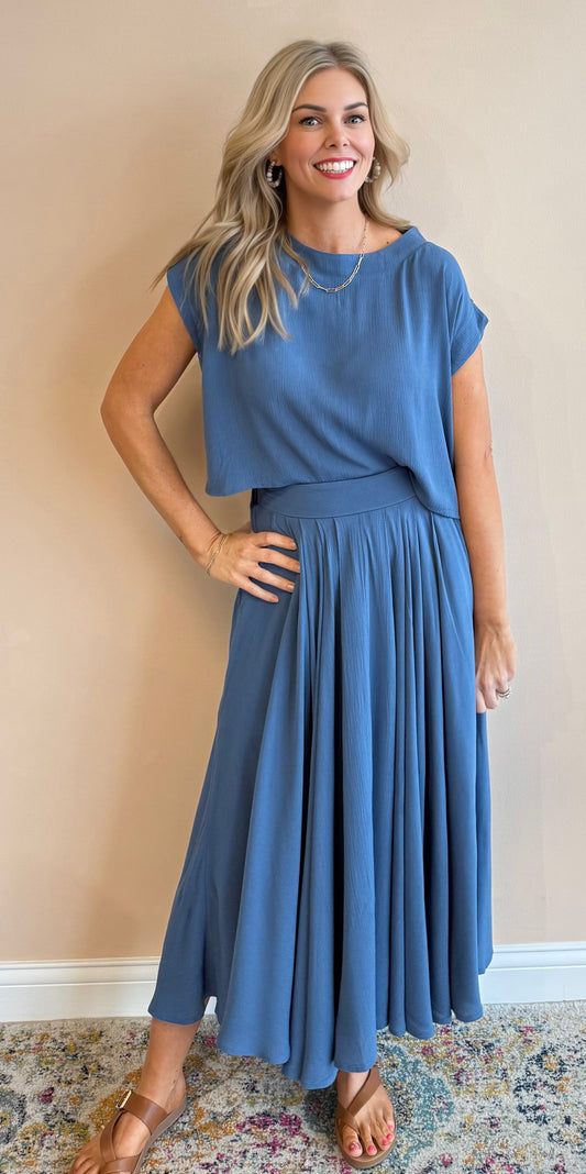 St Tropez Cropped Blouse