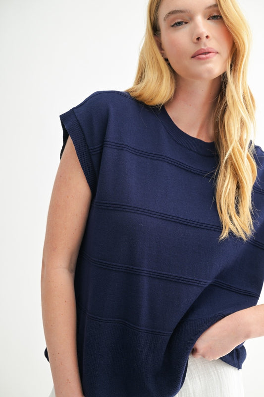 Kira Short Sleeve Sweater