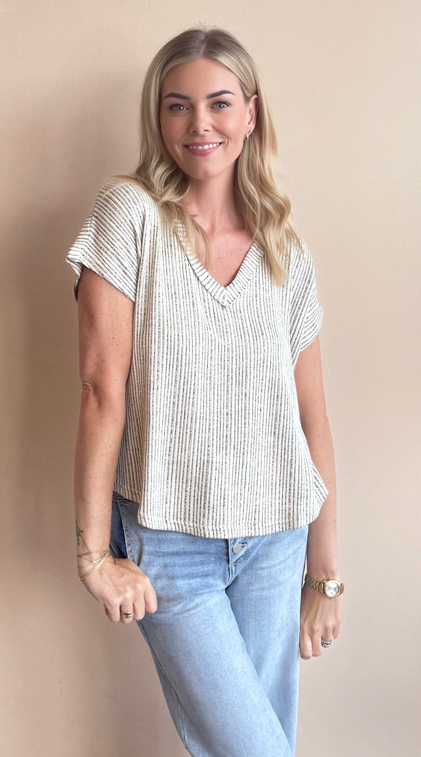 Jocelyn Short Sleeve Top