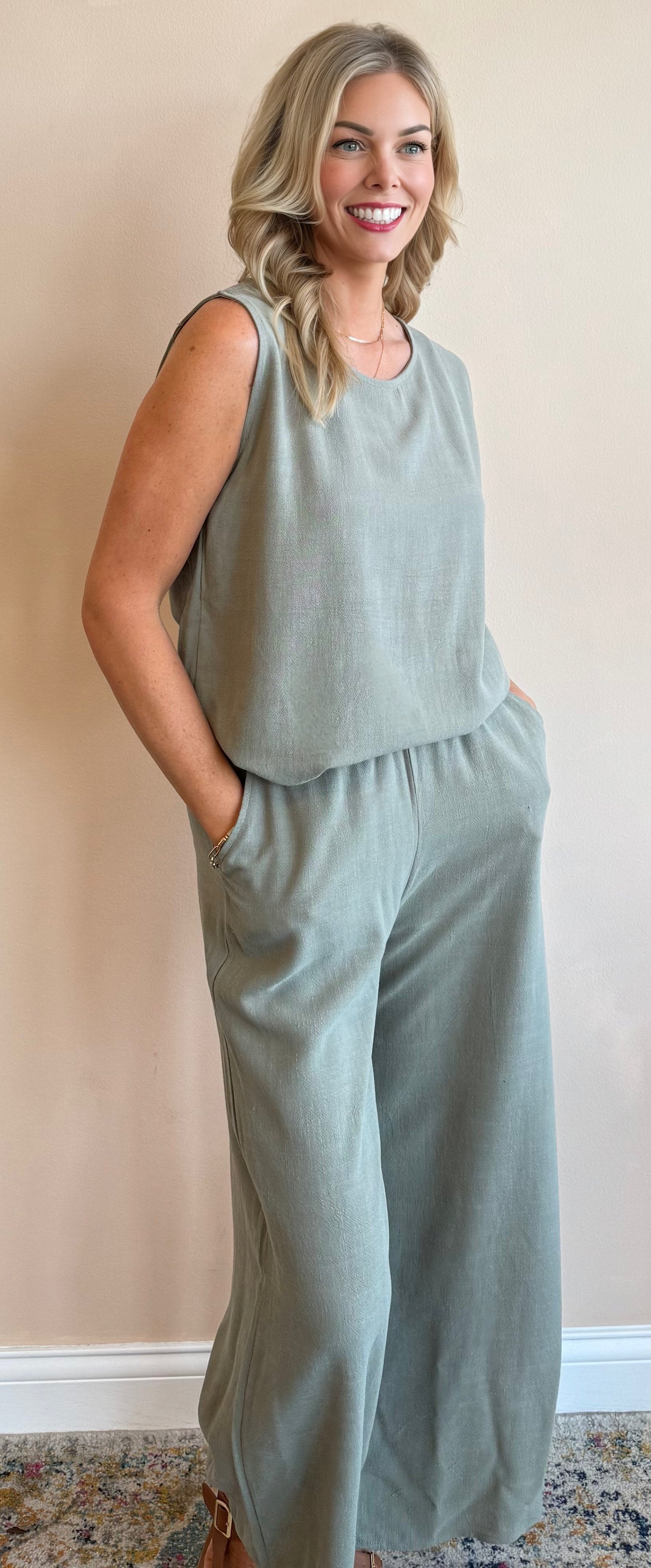 Summer Sway Sleeveless Top