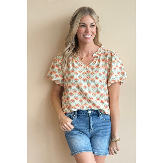 Just Peachy Blouse