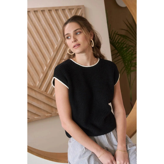 Chloe Short Sleeve Sweater