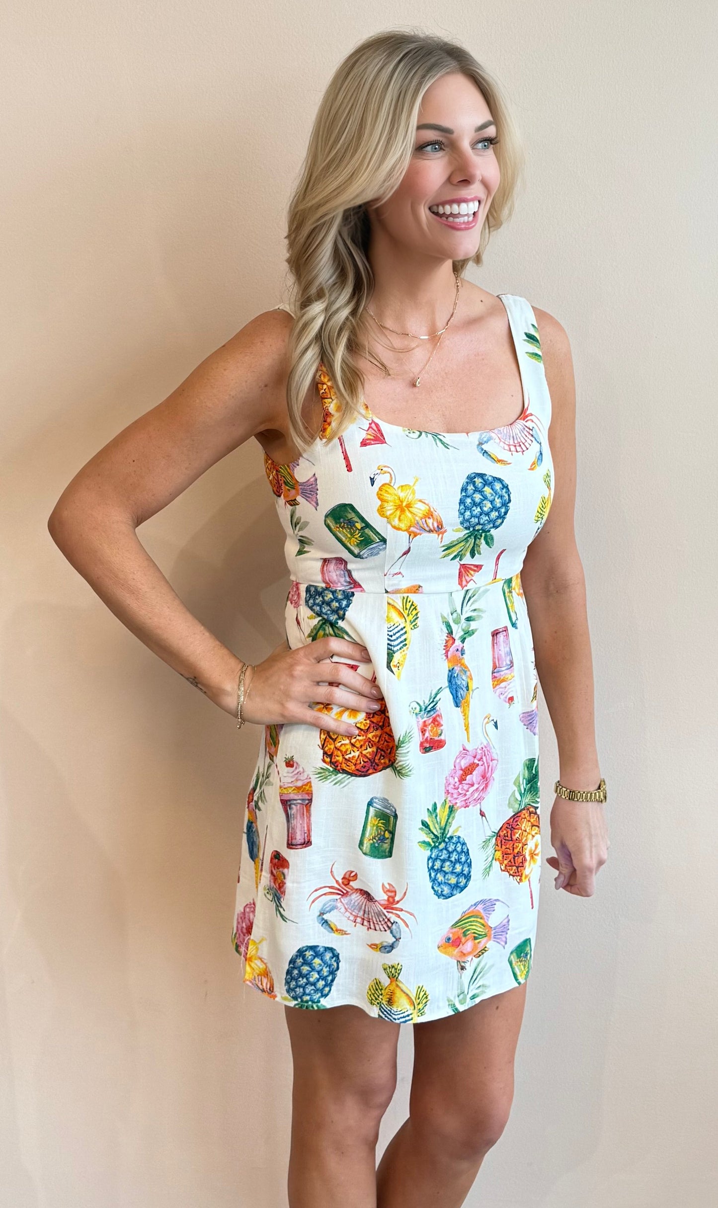 Tropical Paradise Short Dress