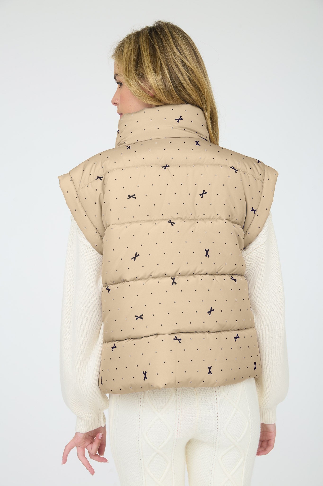 Bailey Bow Puffer Vest