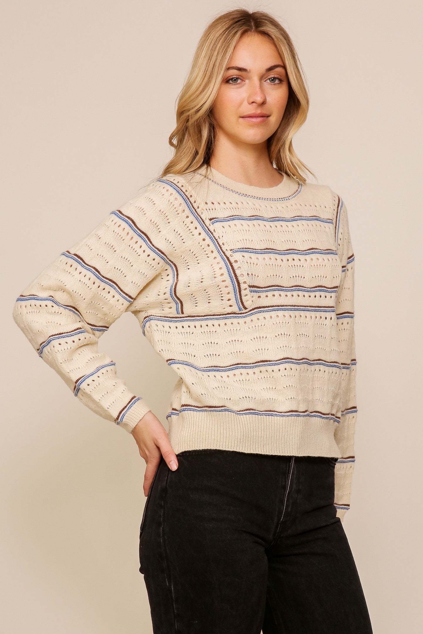 Brooke Textured Sweater