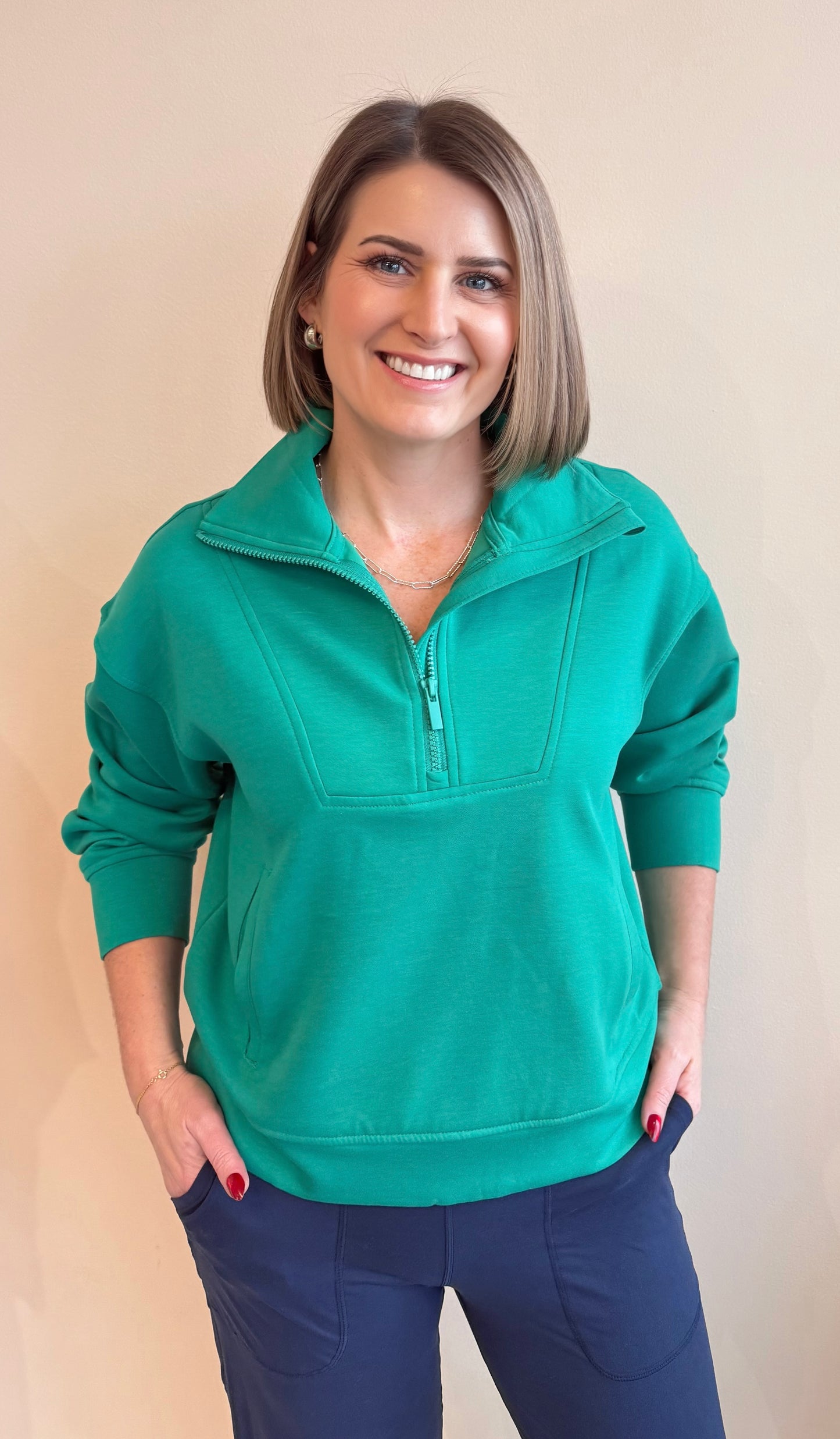 Stassi Zip Up Sweatshirt