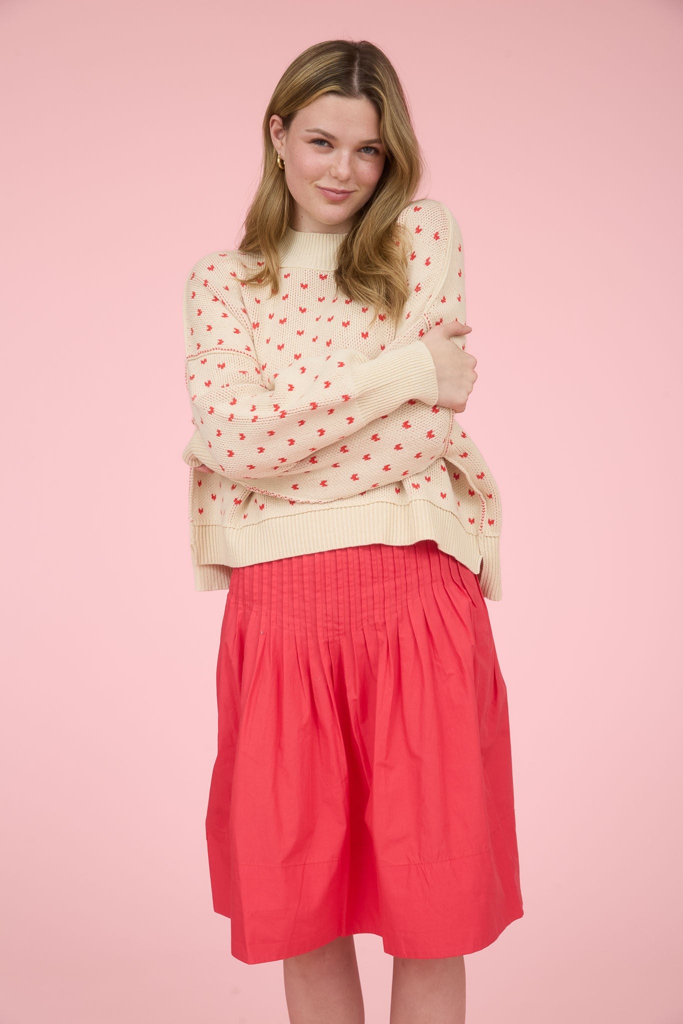 Harlow Heart Sweater