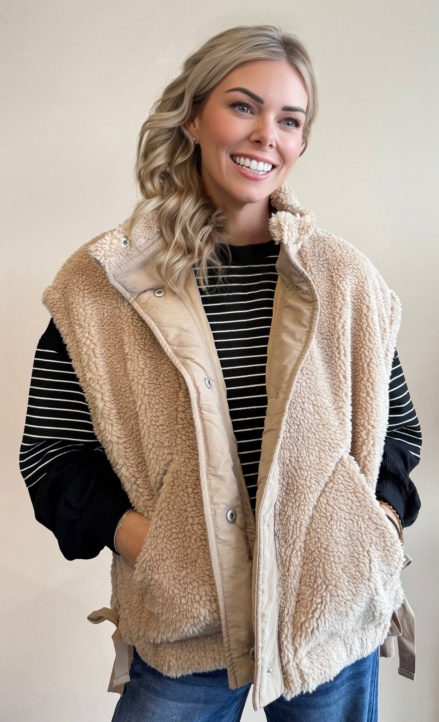 Teddy Sherpa Vest