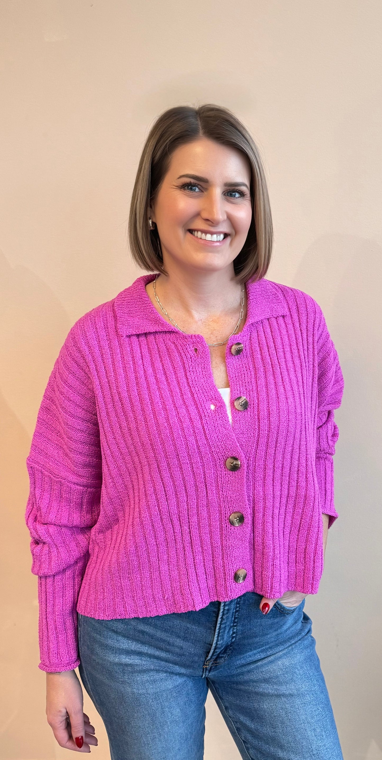 Primrose Collared Cardigan