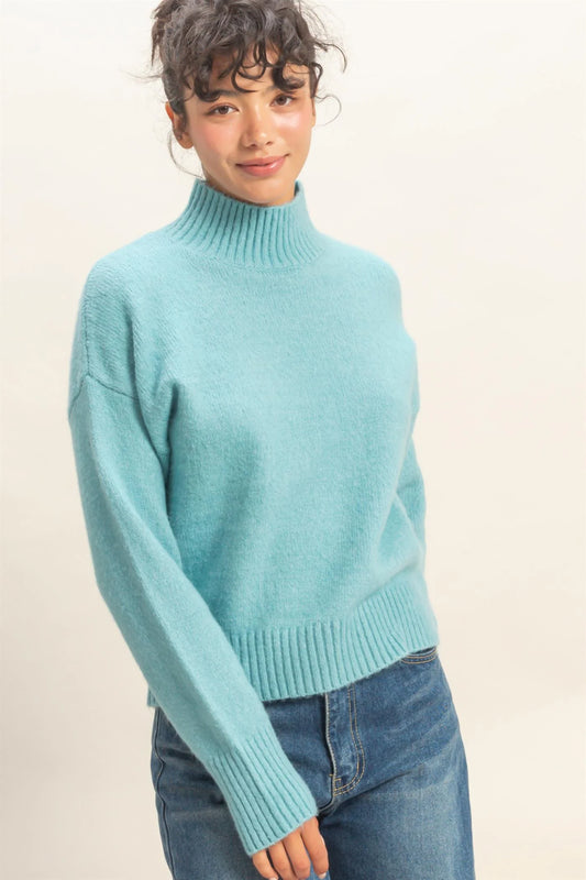 Just Desserts Mockneck Sweater