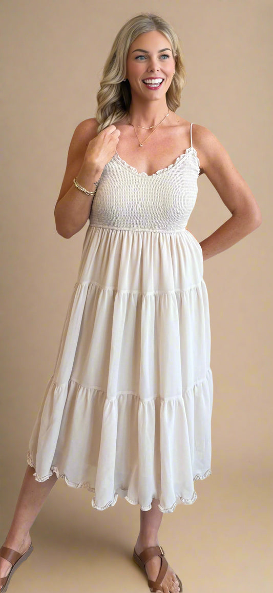 Sweet Sunsets Midi Dress