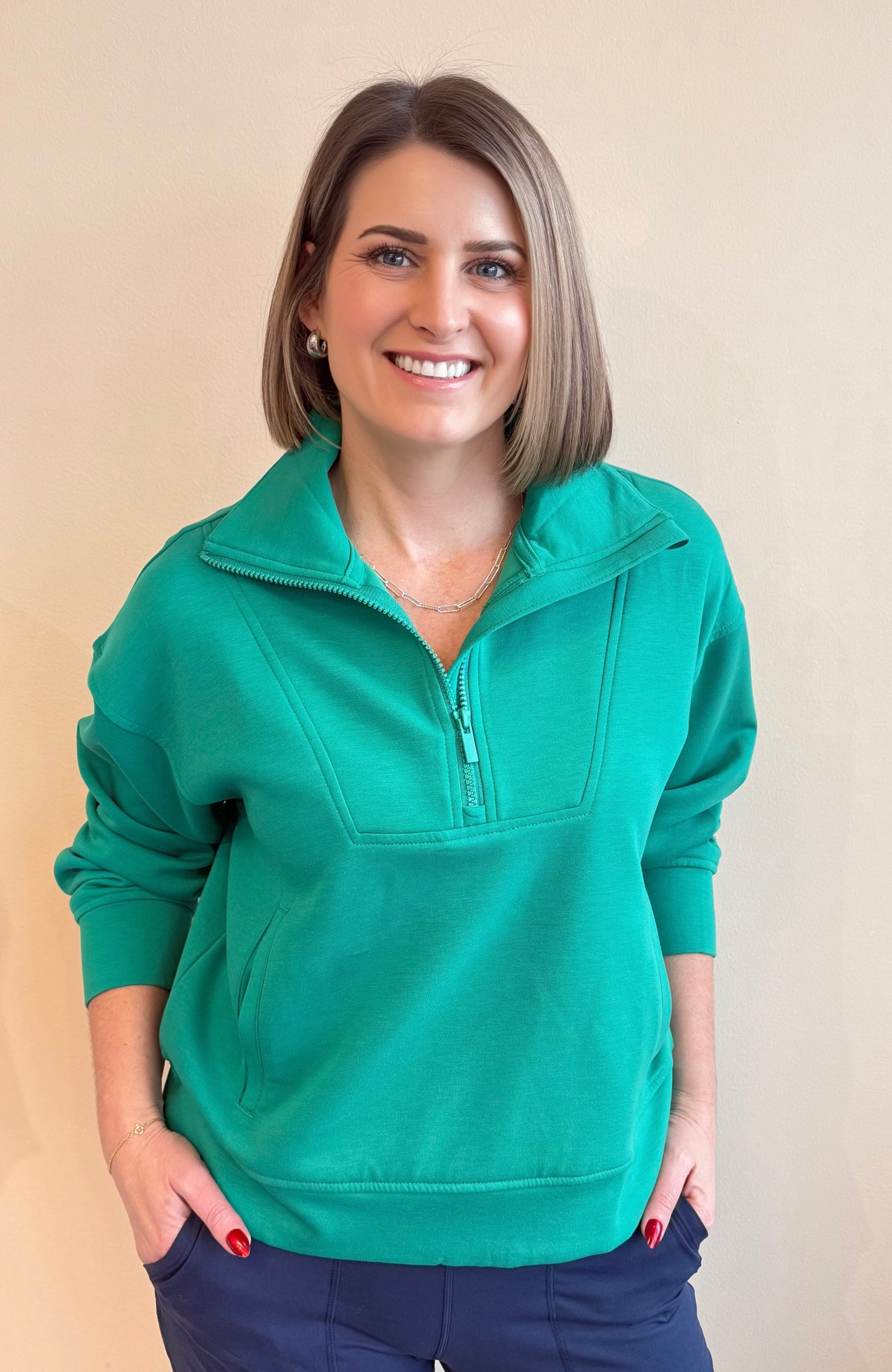 Stassi Zip Up Sweatshirt