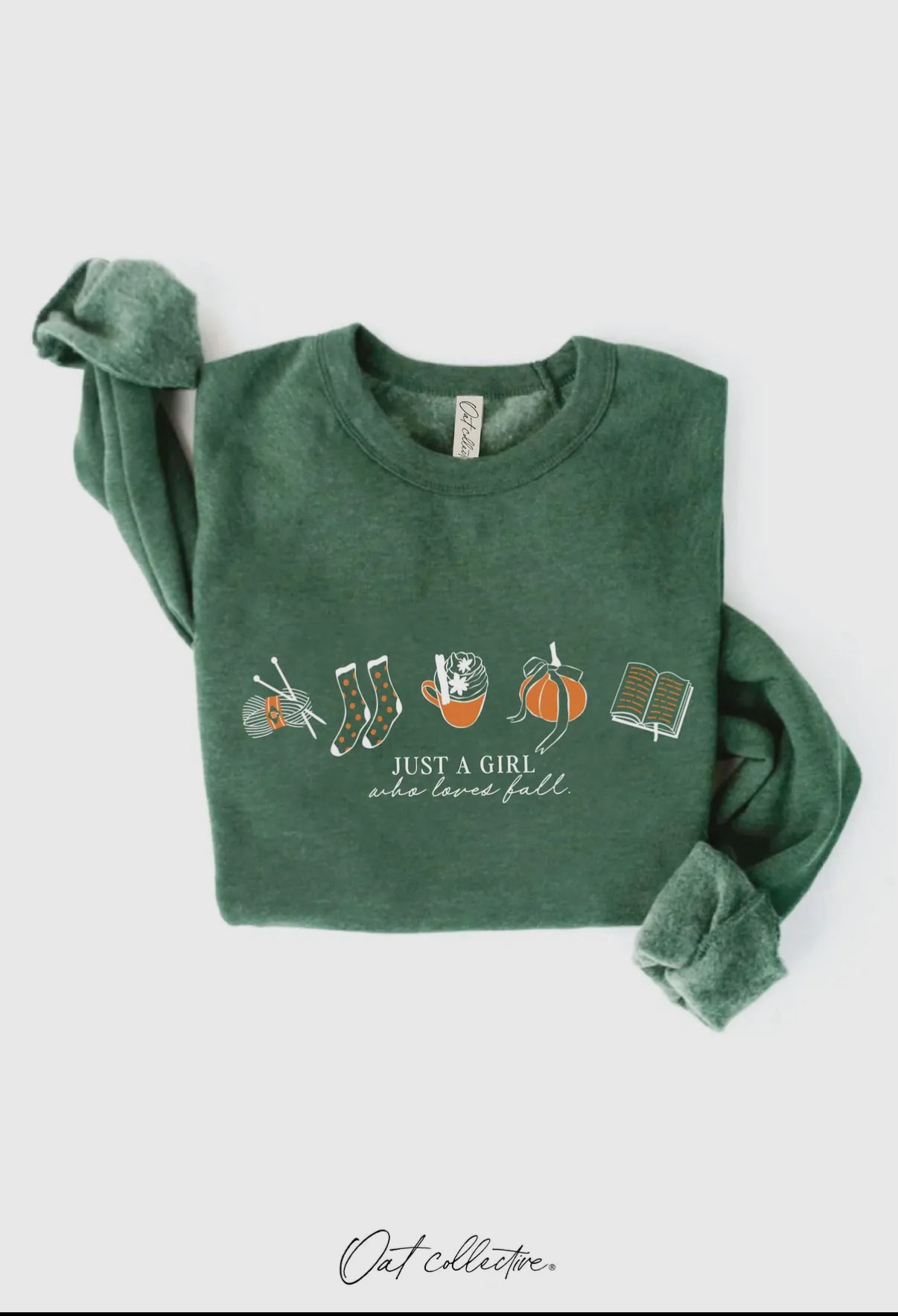 Just a Girl Who Loves Fall Sweatshirt