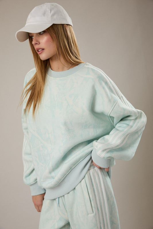 Getaway Stripe Sweatshirt