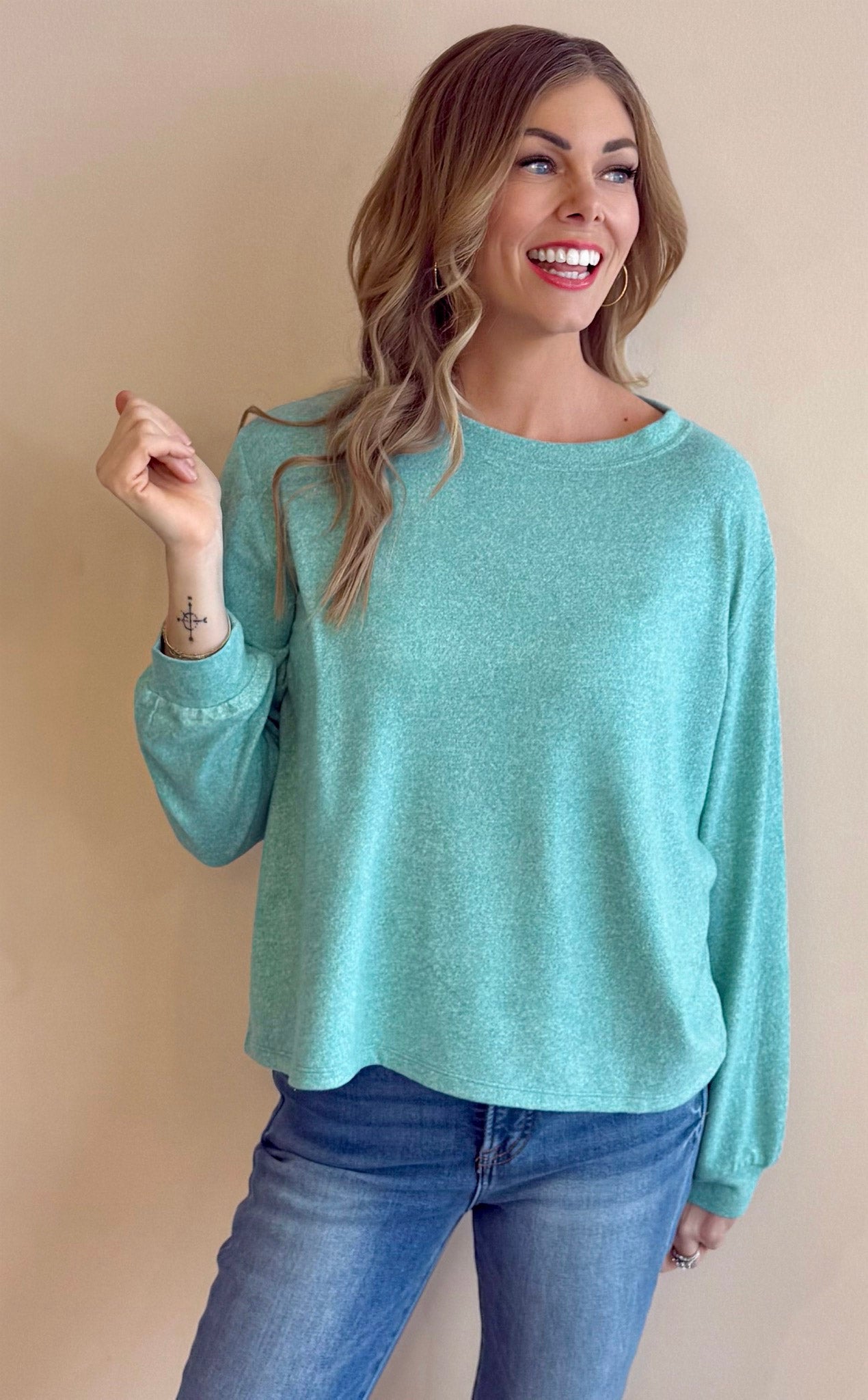 Jessica Soft Long Sleeve Top