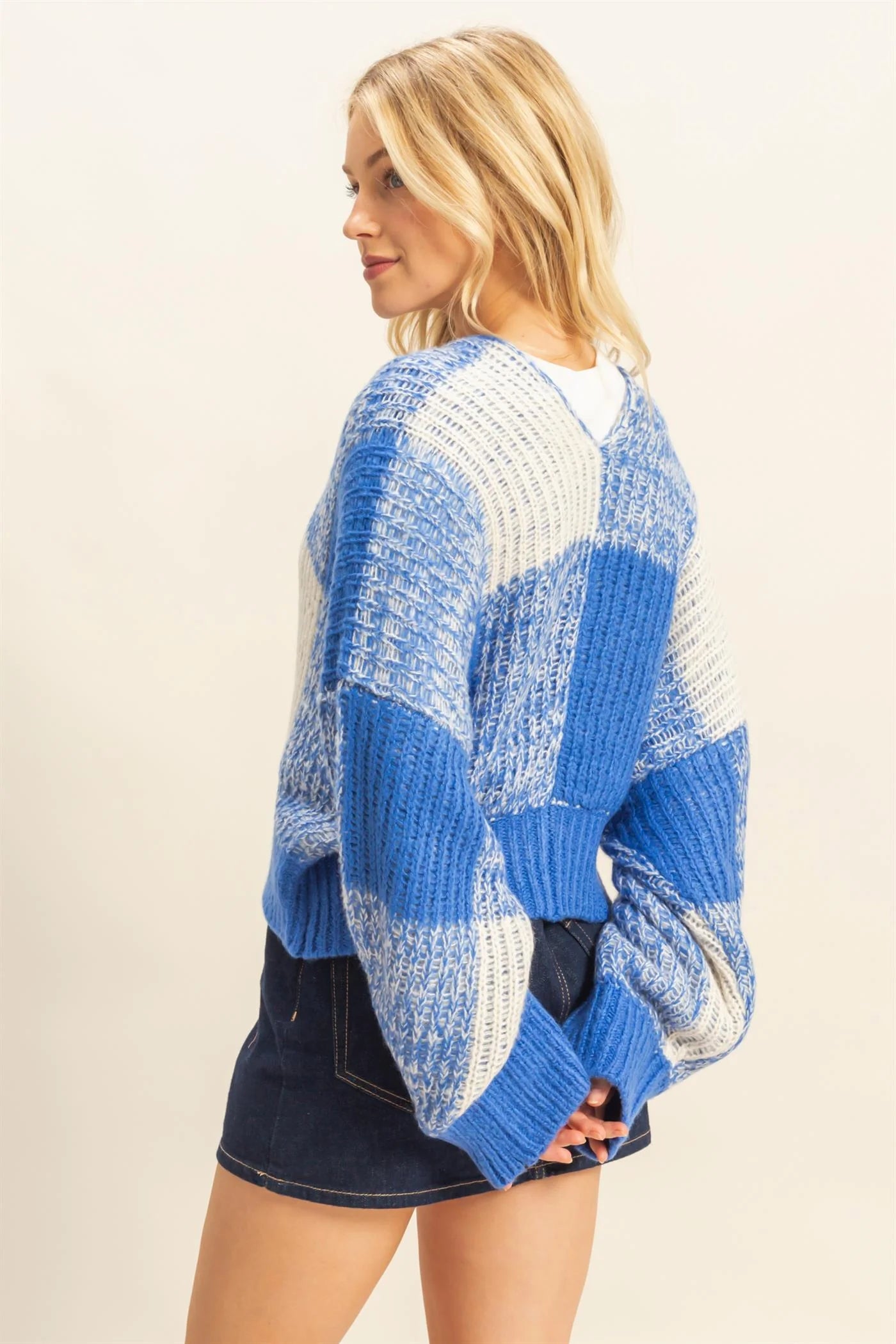 Jenny Plaid Cardigan