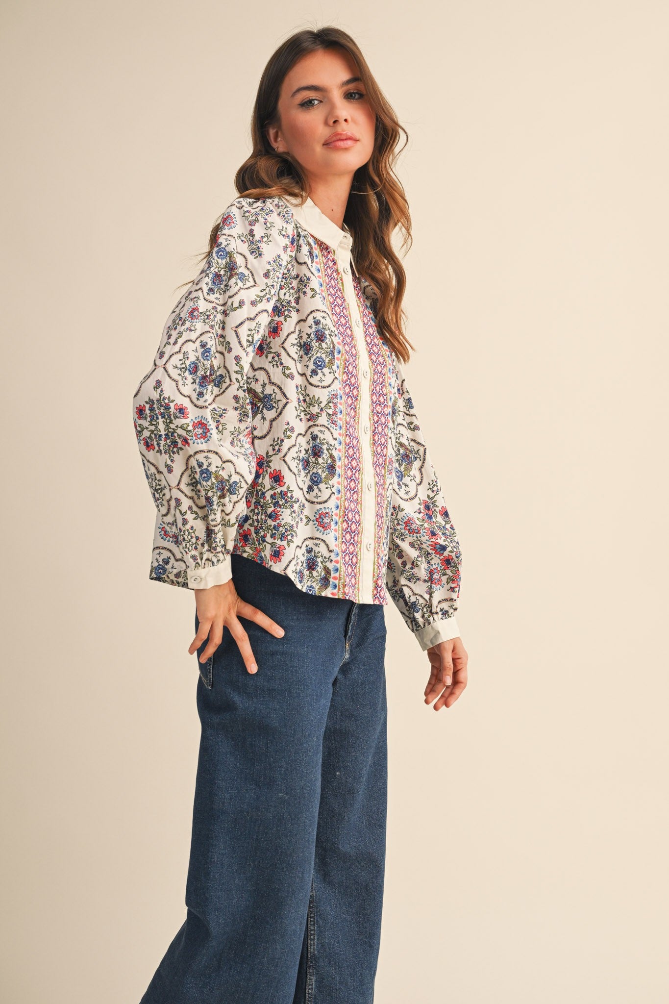 Kinsley Floral Top