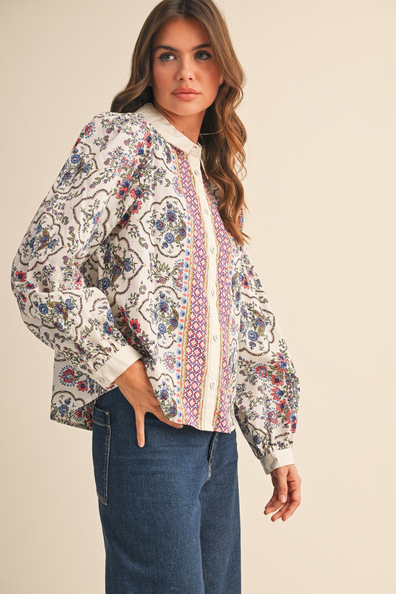 Kinsley Floral Top