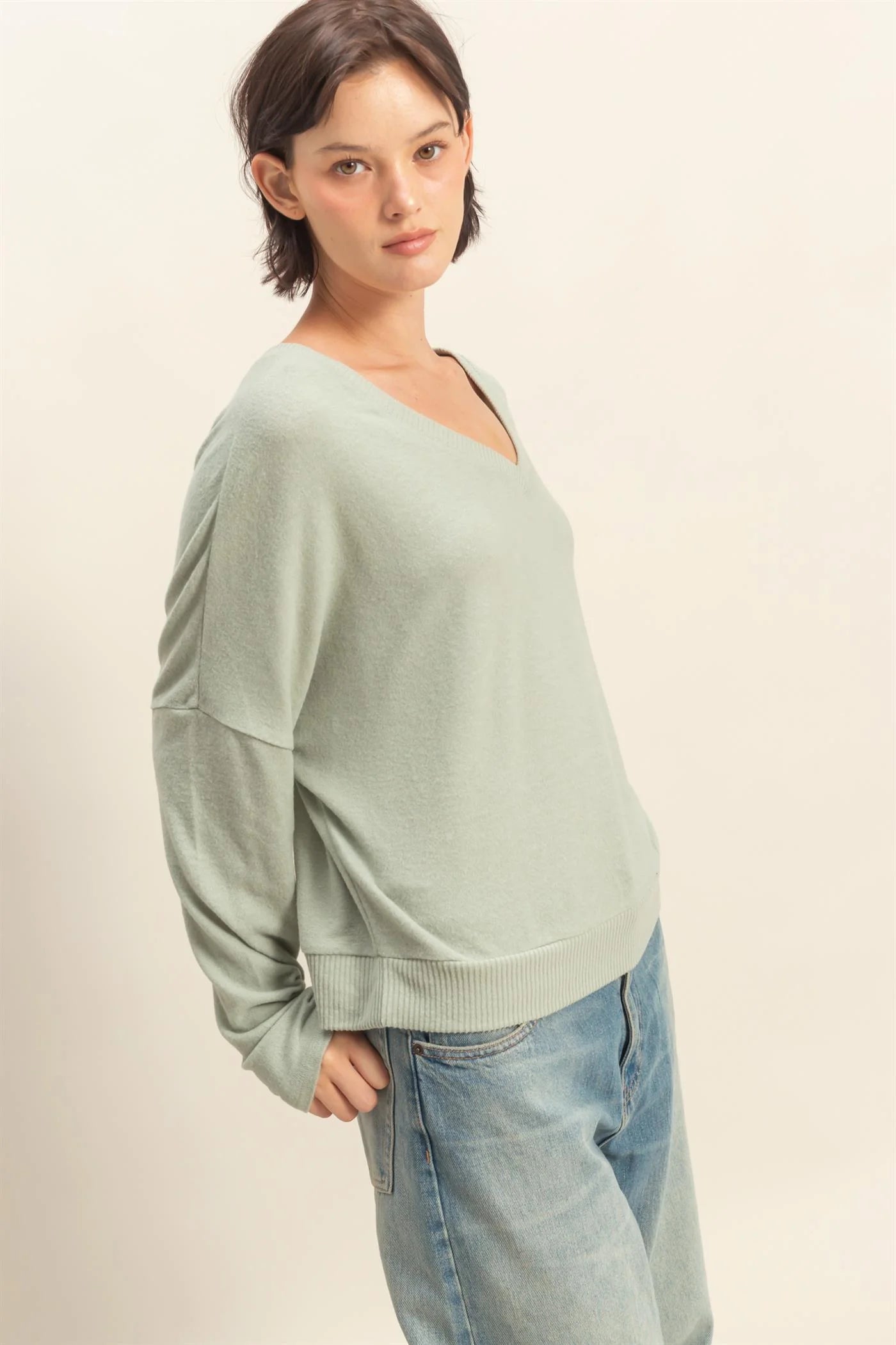 Snowflake Long Sleeve Top