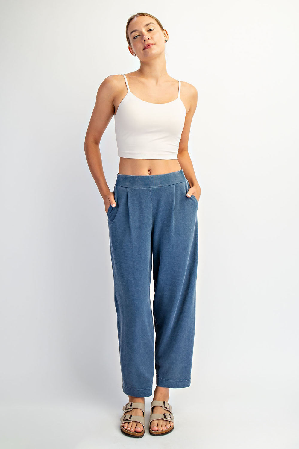 Mineral Wash Cozy Pant